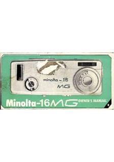 Minolta 16 MG manual. Camera Instructions.